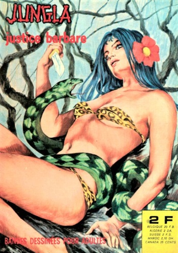 PFA - Jungla #26 Justice barbare cover