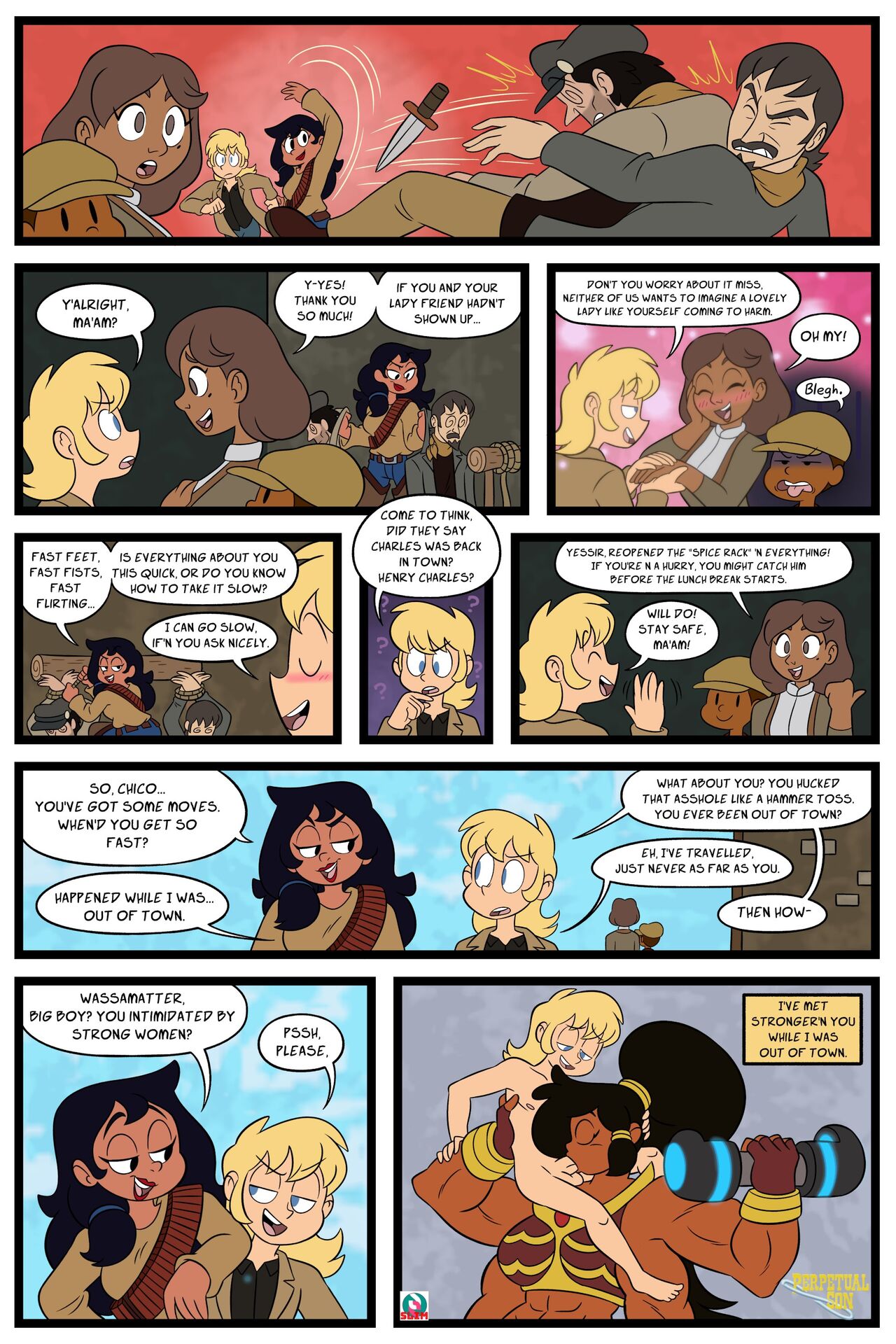 Perpetual Son: The Thing About These Human Girls page 10 full