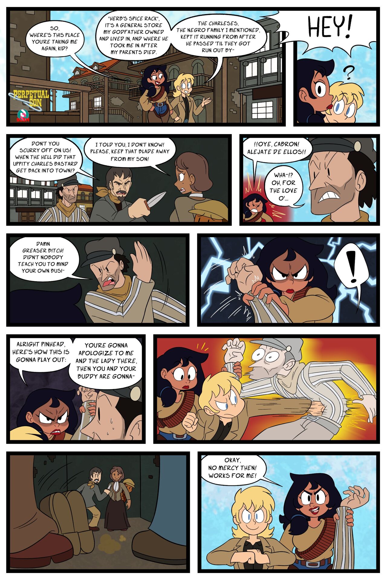 Perpetual Son: The Thing About These Human Girls page 9 full