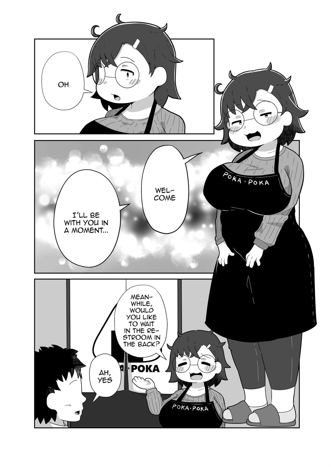Pokapoka-tei no Jimiko-san | Jimiko-san from PokaPoka Restaurant page 3 full