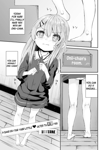 Imouto no Shitai Hiyori | A Good Day for your Little Sister to DO you. cover