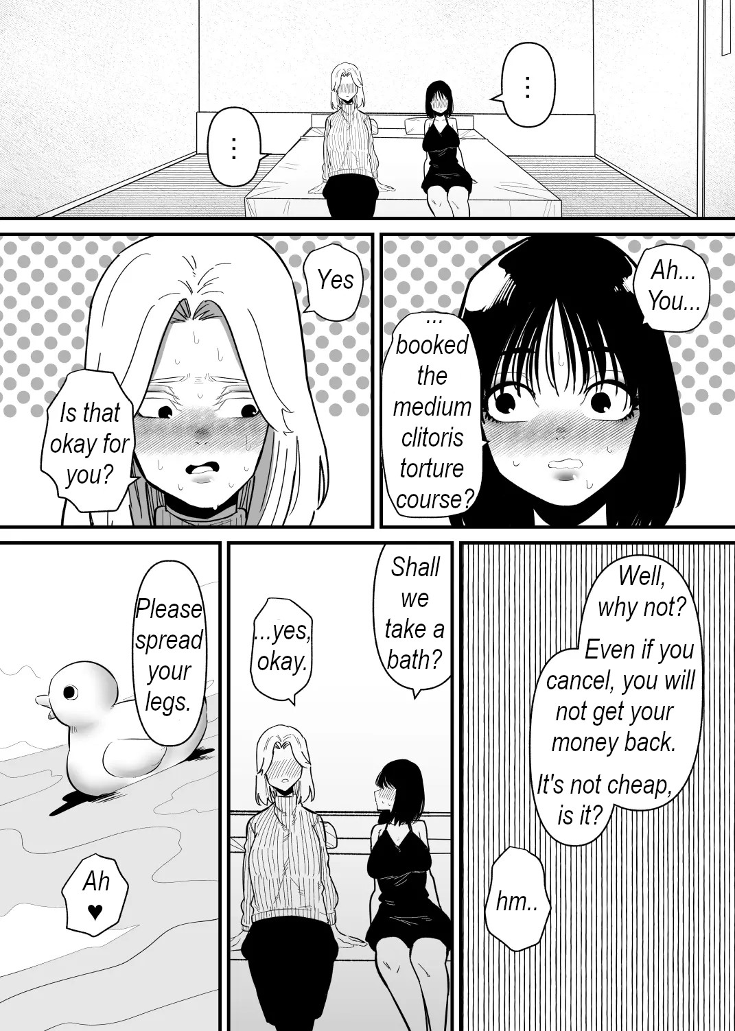 Stress management - I let my colleague torture my clitoris page 5 full