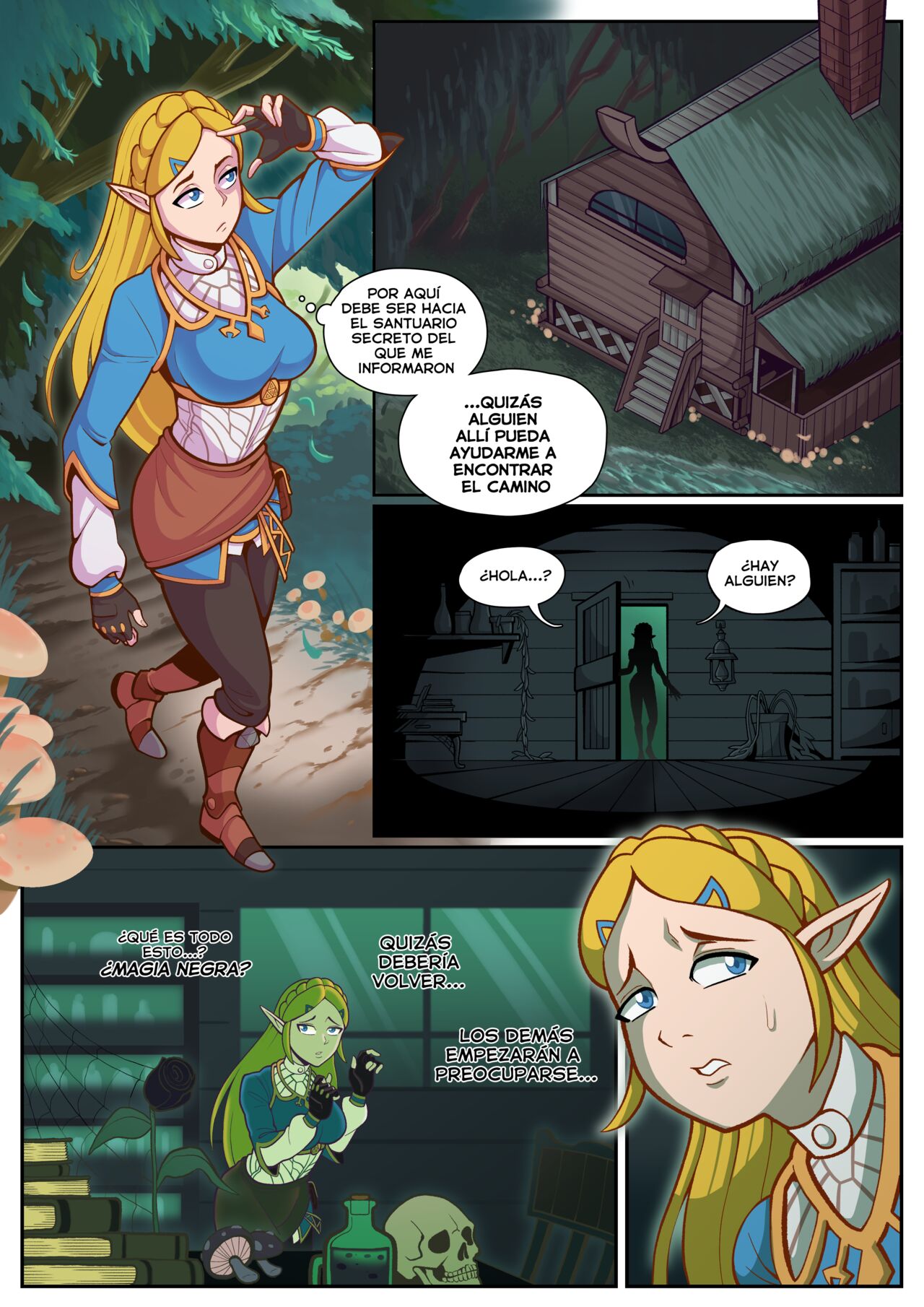 La Bruja del Bosque Perdido page 2 full