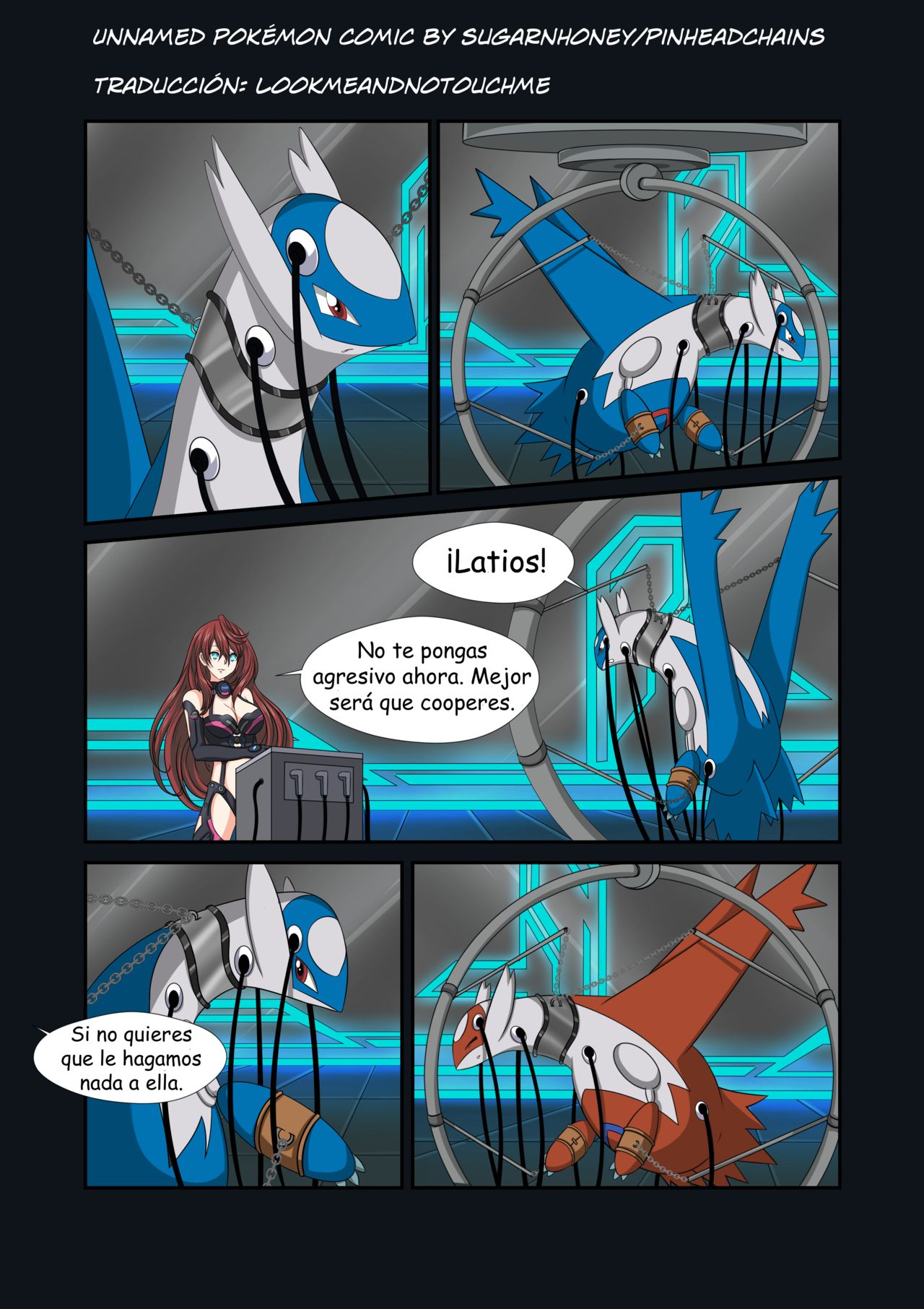 Unnamed pokemon comic | Cómic pokemon sin nombre page 1 full