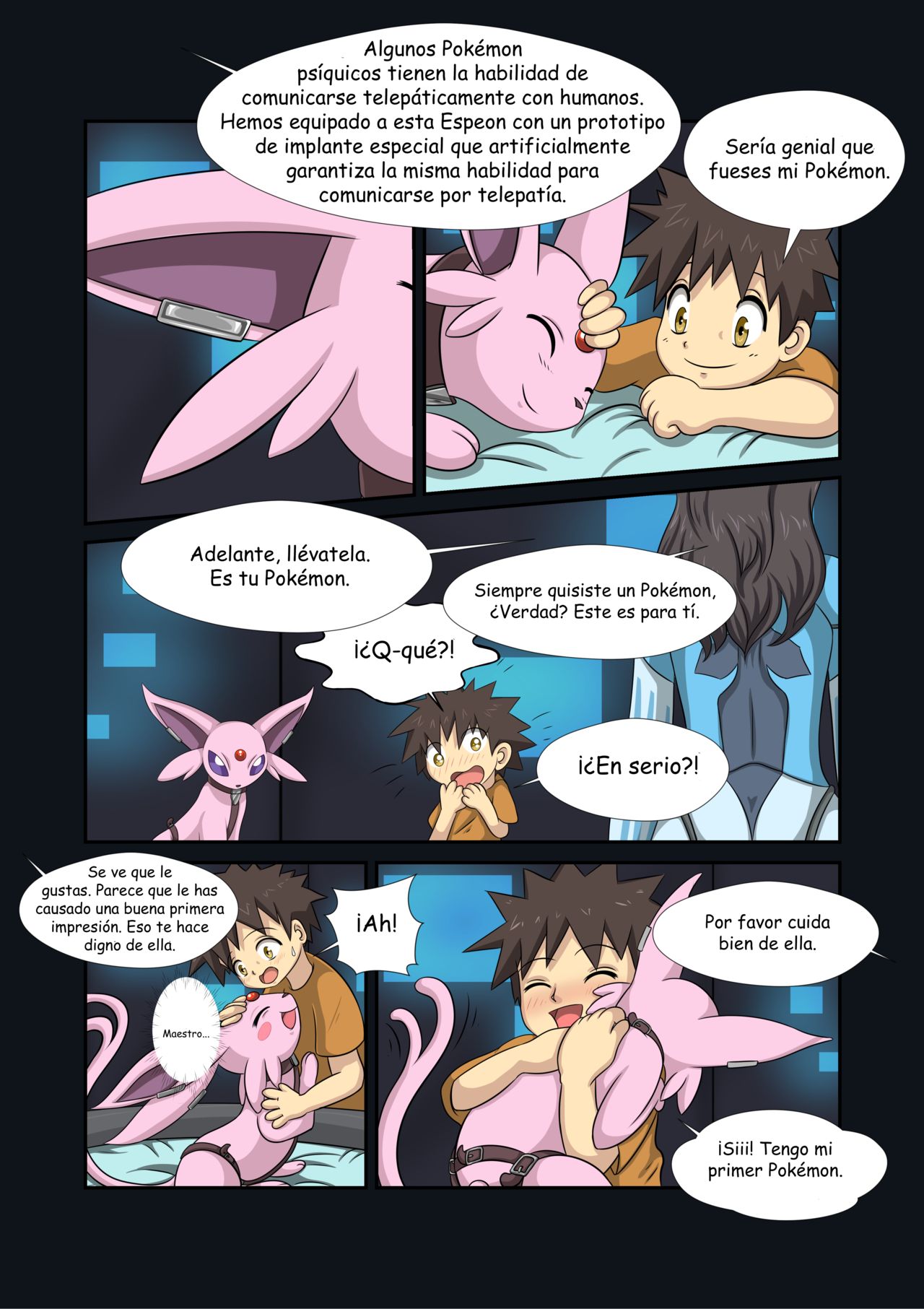 Unnamed pokemon comic | Cómic pokemon sin nombre page 10 full