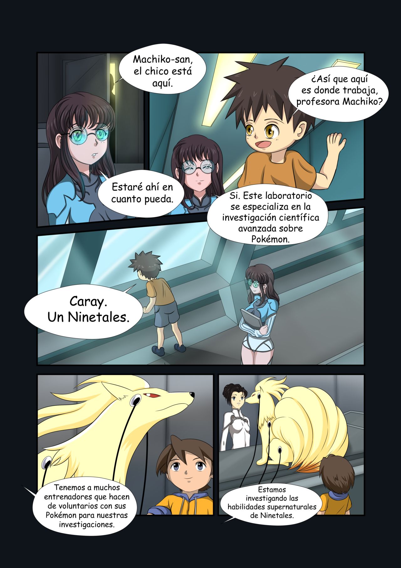 Unnamed pokemon comic | Cómic pokemon sin nombre page 6 full