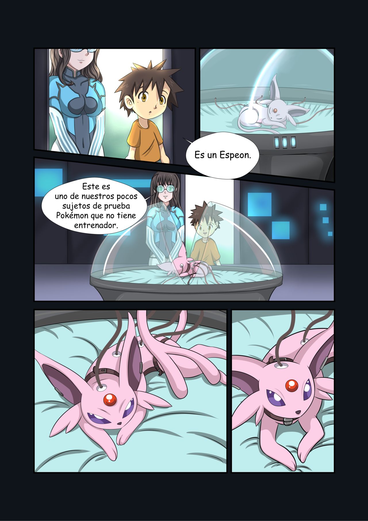 Unnamed pokemon comic | Cómic pokemon sin nombre page 8 full