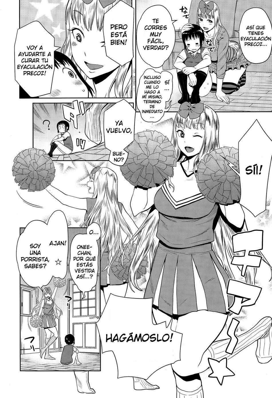 Cura su Eyaculación Precoz! Sexo Onee-Shota con una Porrista! page 8 full