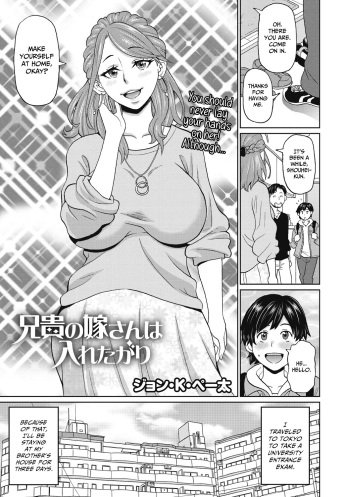 Aniki no Yome-san wa Iretagari cover