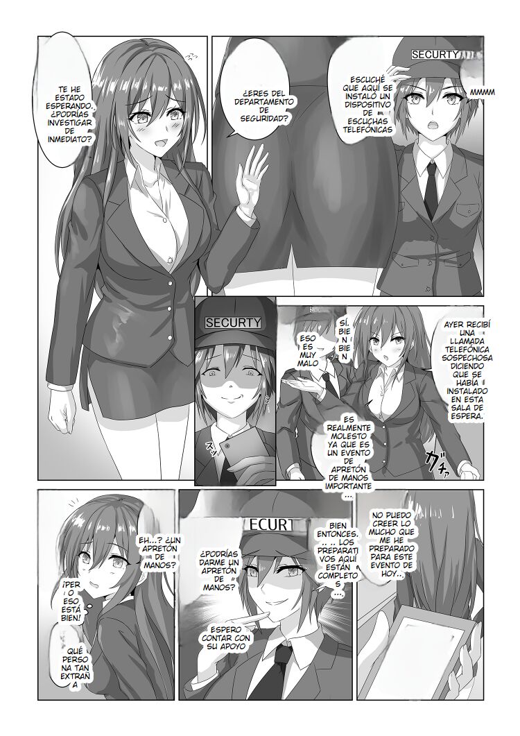 Idol  Akushuk Micchaku Repor ~Hanzaisha ga Idol ni Hyoui shite mita~ | Reportaje del evento de apretón de manos ~Un criminal que posee idols~ page 1 full