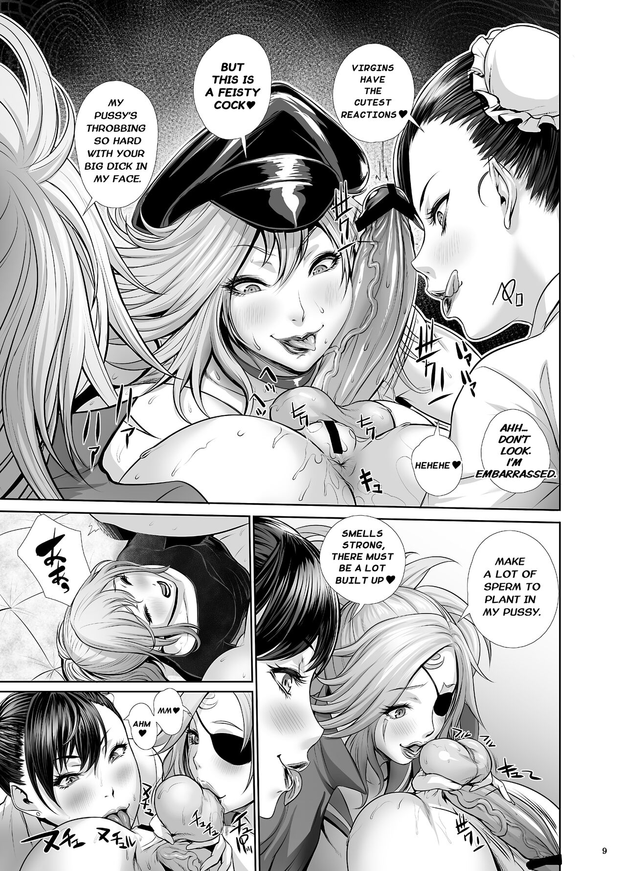 Fuuzoku Chinpo Jogakuen - Give Up Kinshi Kyousei Hassha Museigen Course Hen page 8 full