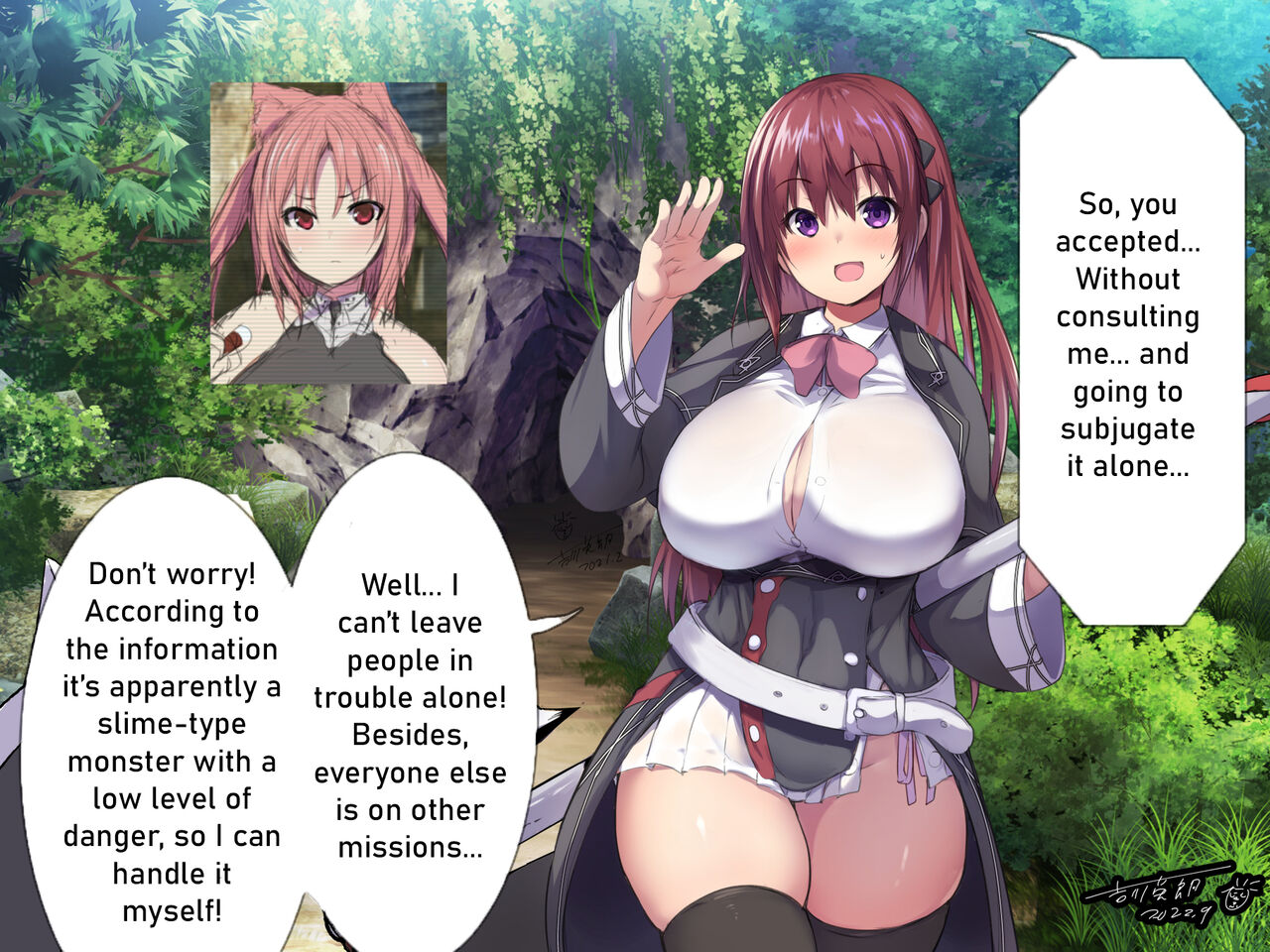 Slime Seibutsu ni Kanzen Haiboku Shichau Amelia-san | Amelia-san is Completely Defeated by Slime Creatures page 4 full