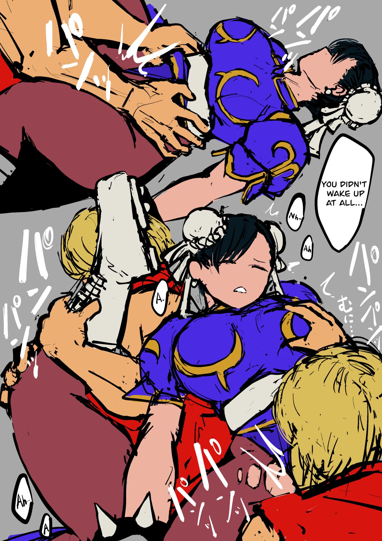 Chun-Li VS Ken Masters #1-2 page 10 full