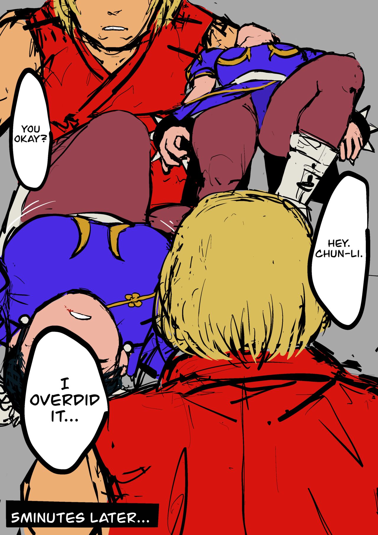 Chun-Li VS Ken Masters #1-2 page 9 full