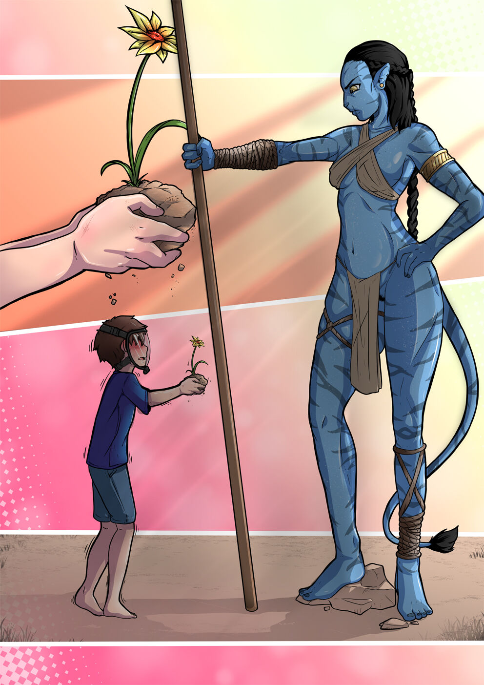 Avatar Na'vi Comic page 2 full