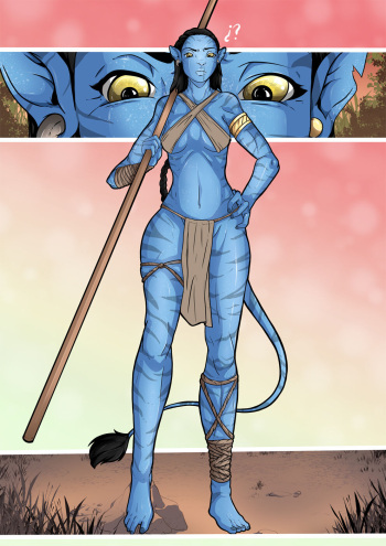 Avatar Na'vi Comic cover