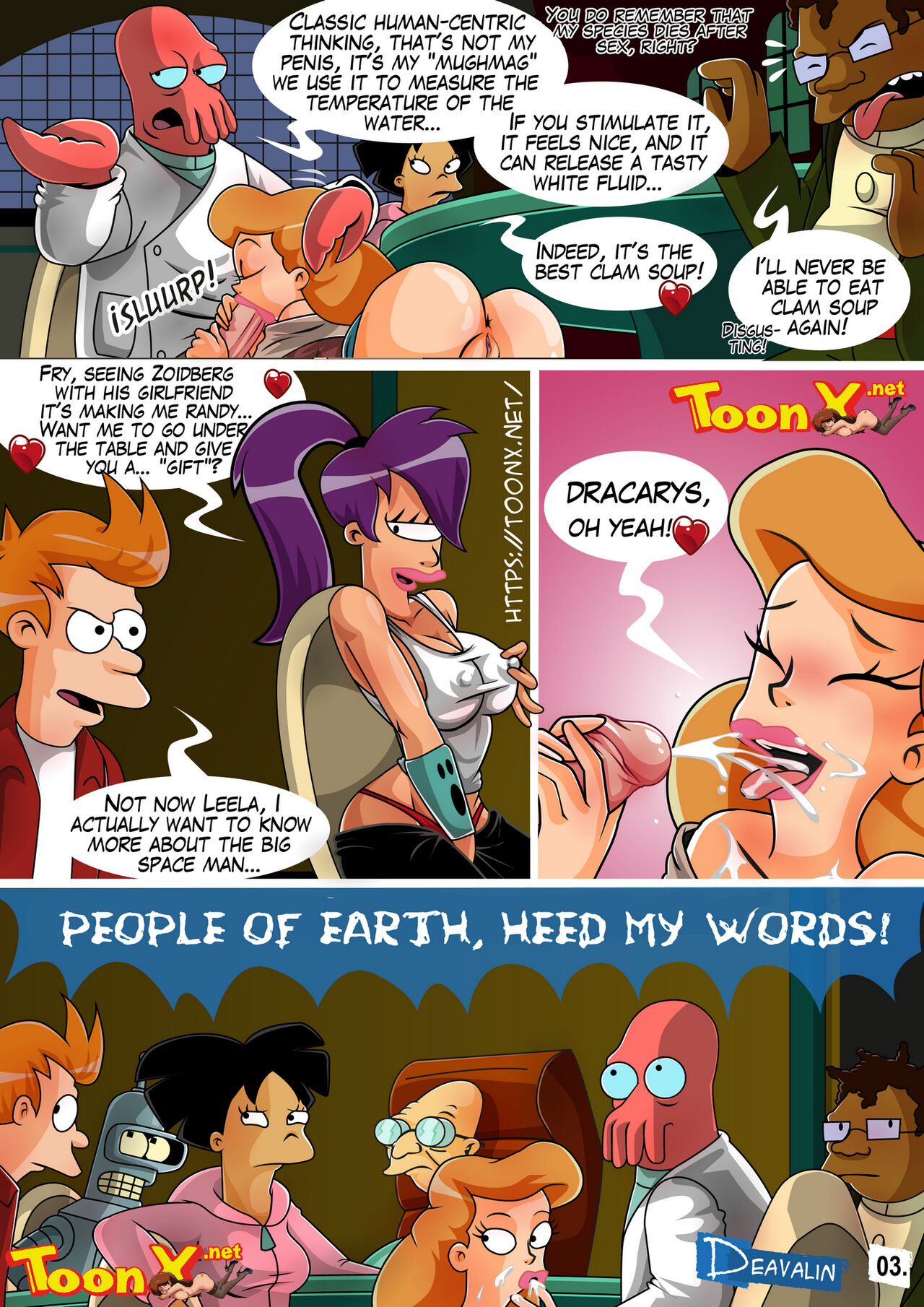 Futurama - Orgy To Save The Earth   - Ongoing page 4 full