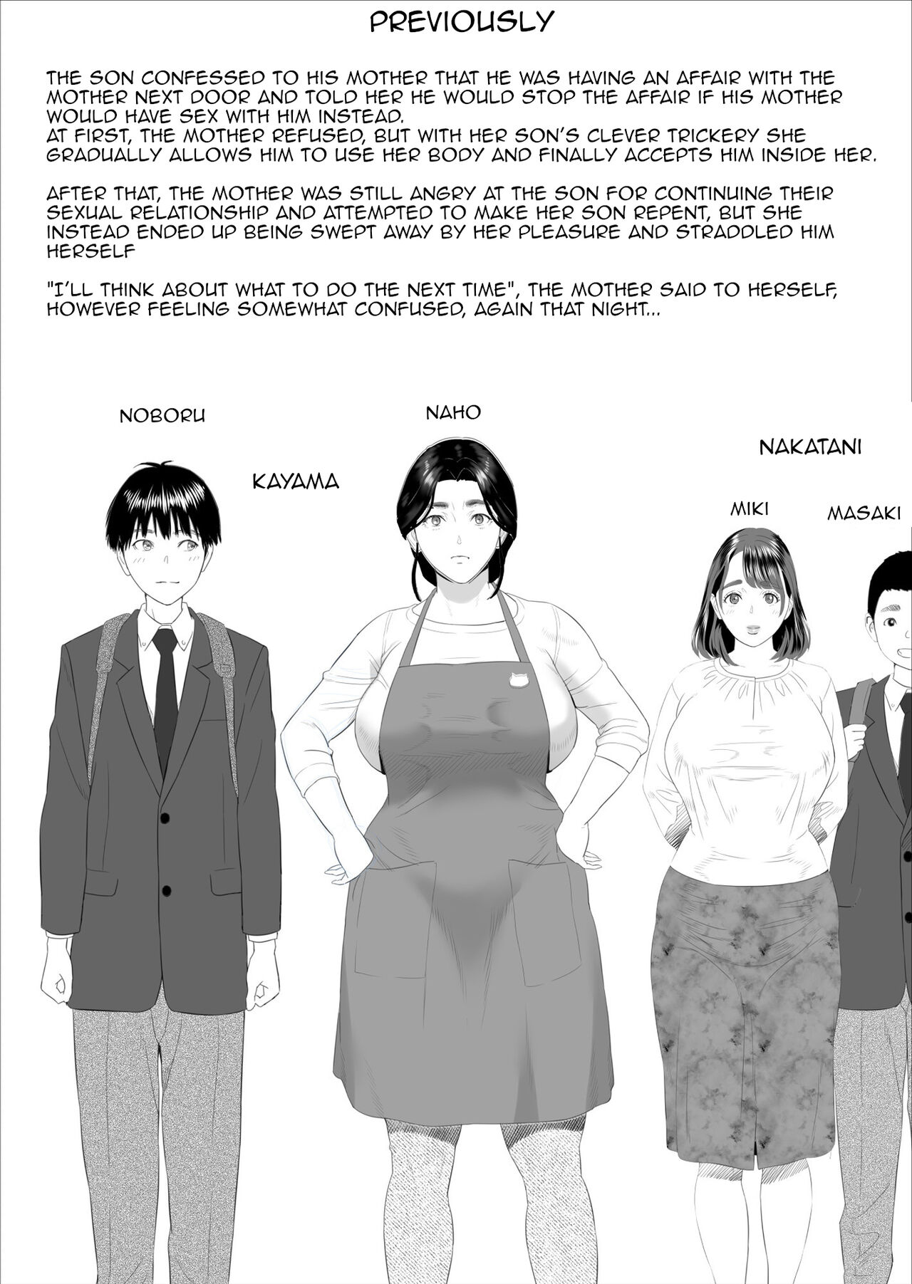 Kinjo Yuuwaku Boku ga Okaa-san to Konna Koto ni Nacchau Hanashi 5 ~Oshioki hen~ | Neighborhood Seduction The Story About How I Came To Be Like This With My Mother 5 - Forgiveness Volume page 2 full