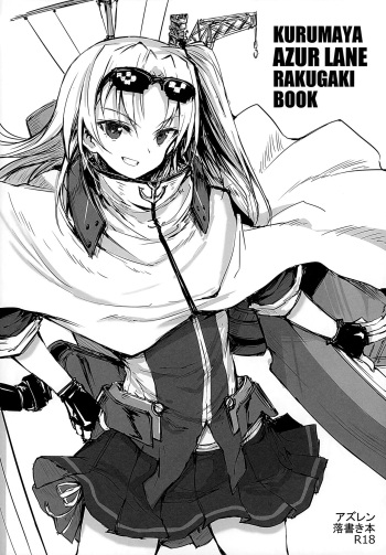 Kurumaya Azur Lane Rakugaki Book cover