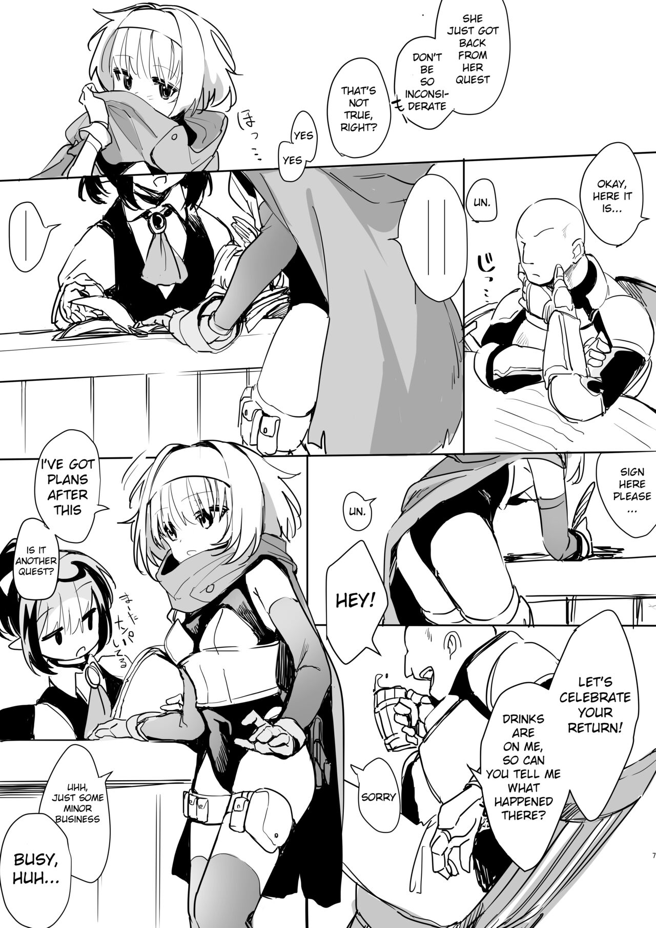 Mada Hatsubai Shite inai Doujin Eroge no SubChara Gaiden -Ijou Seiyoku M-jo Thief-chan Ishukan Hen- page 6 full