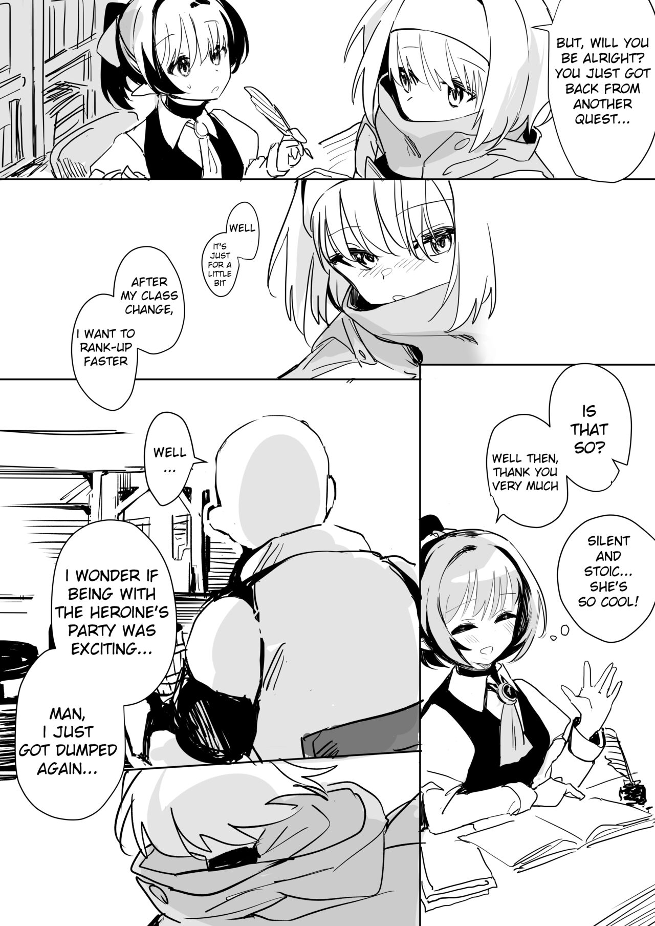 Mada Hatsubai Shite inai Doujin Eroge no SubChara Gaiden -Ijou Seiyoku M-jo Thief-chan Ishukan Hen- page 7 full