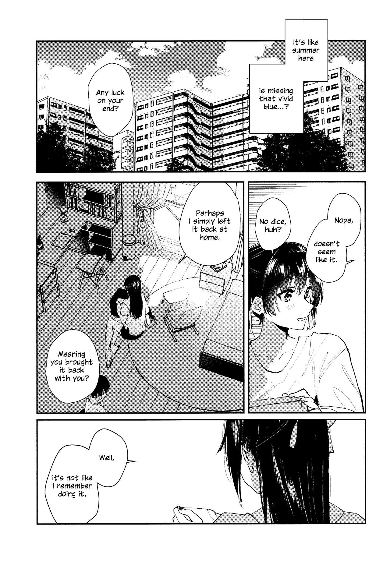 Aoku Iroasero | Fade to Blue page 4 full