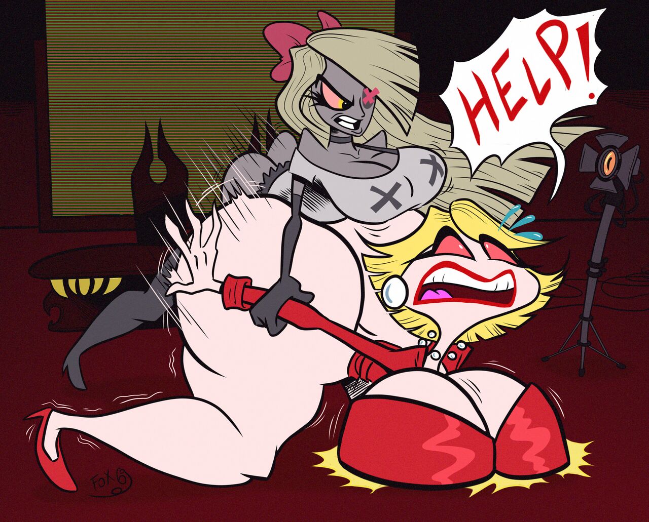 Vaggie vs Katie Killjoy page 3 full