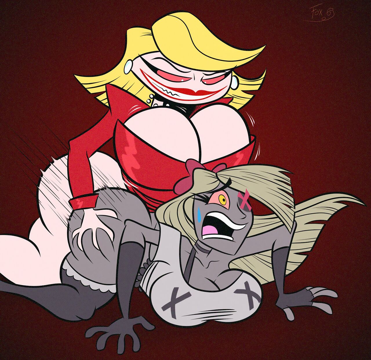 Vaggie vs Katie Killjoy page 7 full