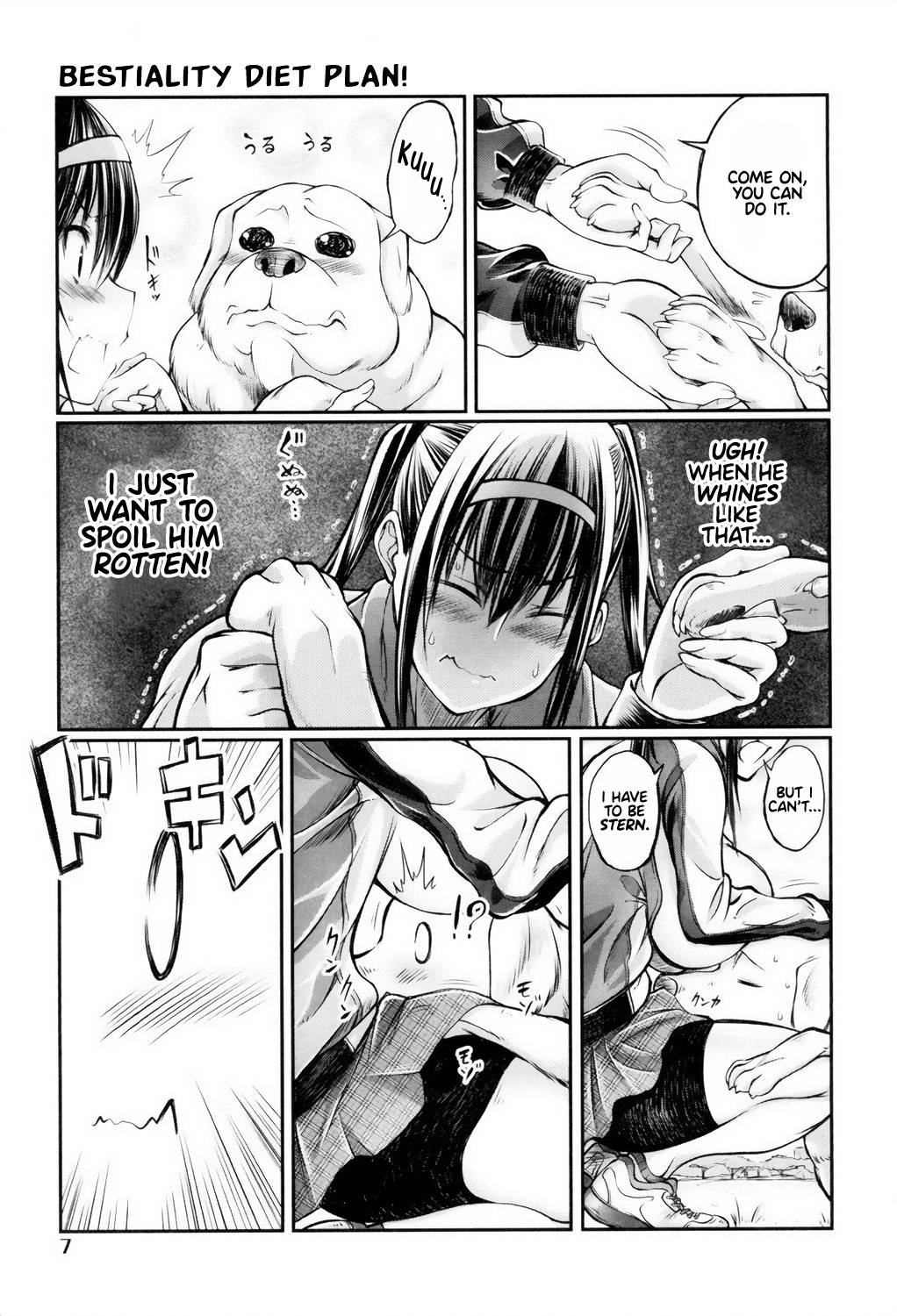Juukan! Diet Daisakusen! | Bestiality Diet Plan! page 5 full
