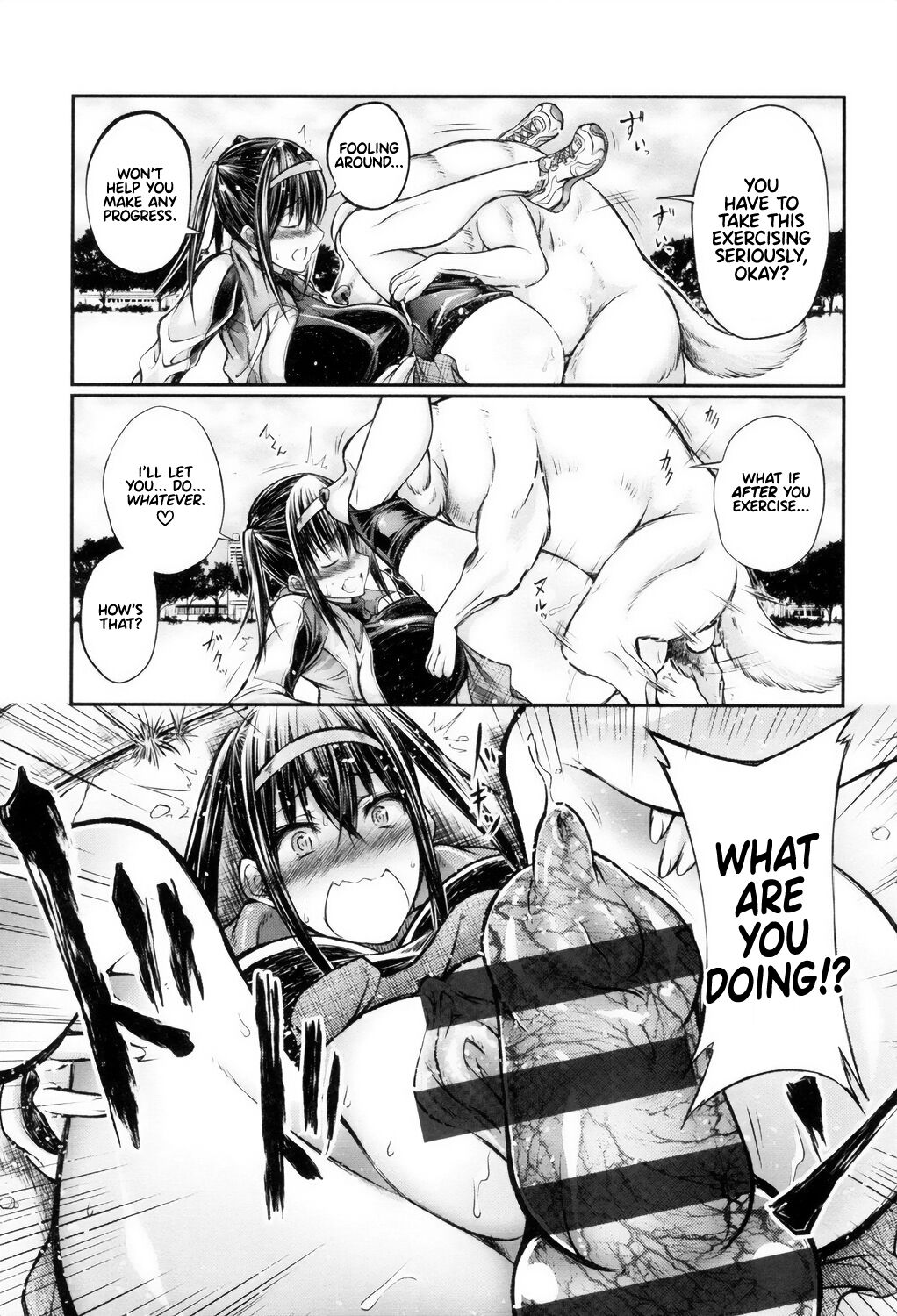 Juukan! Diet Daisakusen! | Bestiality Diet Plan! page 8 full