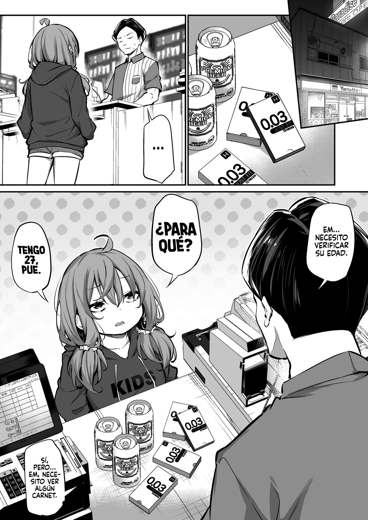 Shinchou-sa Max Fuufu 1-3  | Pareja con Diferencia de Altura Extrema 1-3 page 1 full