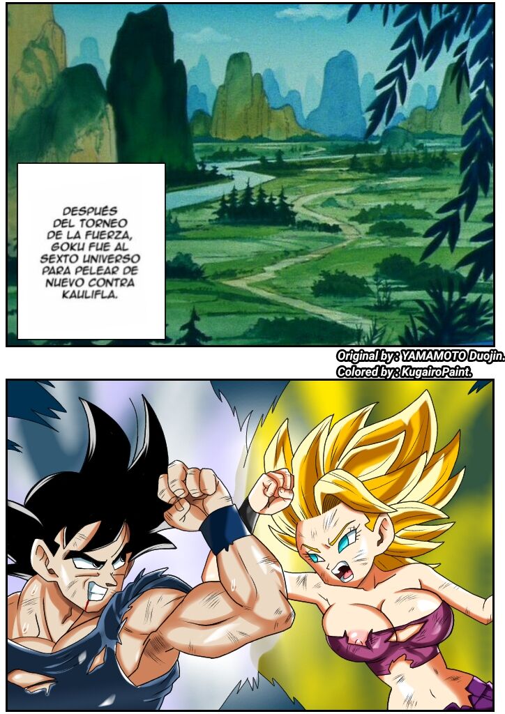 kefla vs Goku page 1 full