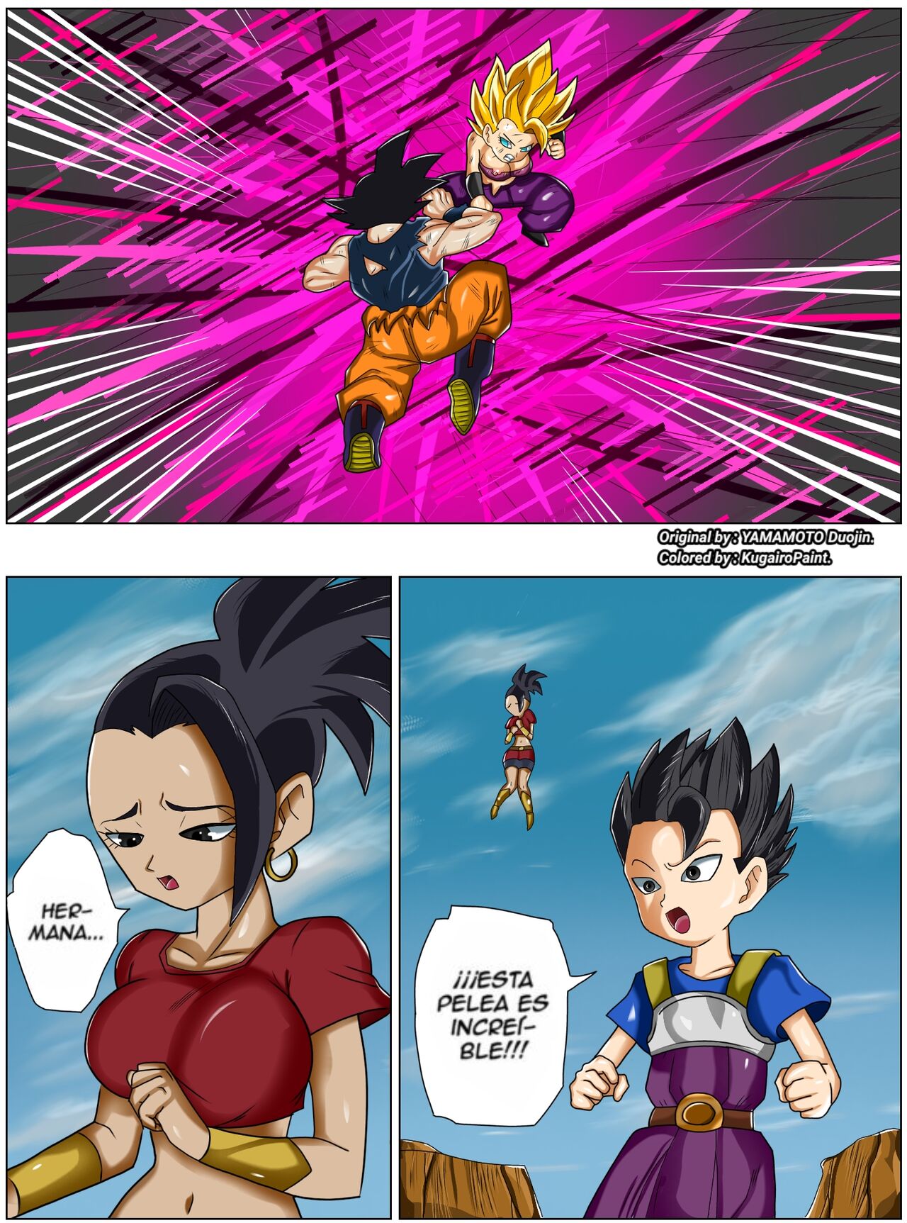 kefla vs Goku page 2 full