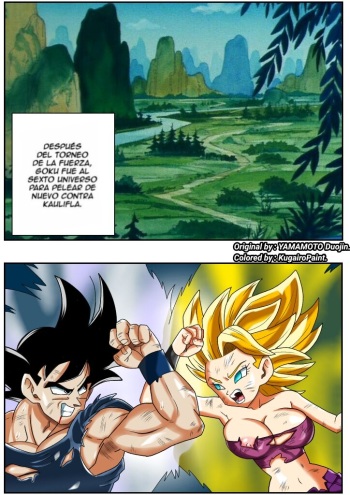 kefla vs Goku cover
