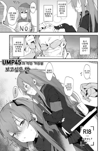 UMP45 no Chippai ga ***** naru Hon | UMP45의 작은 가슴을 보고 싶은 책 cover