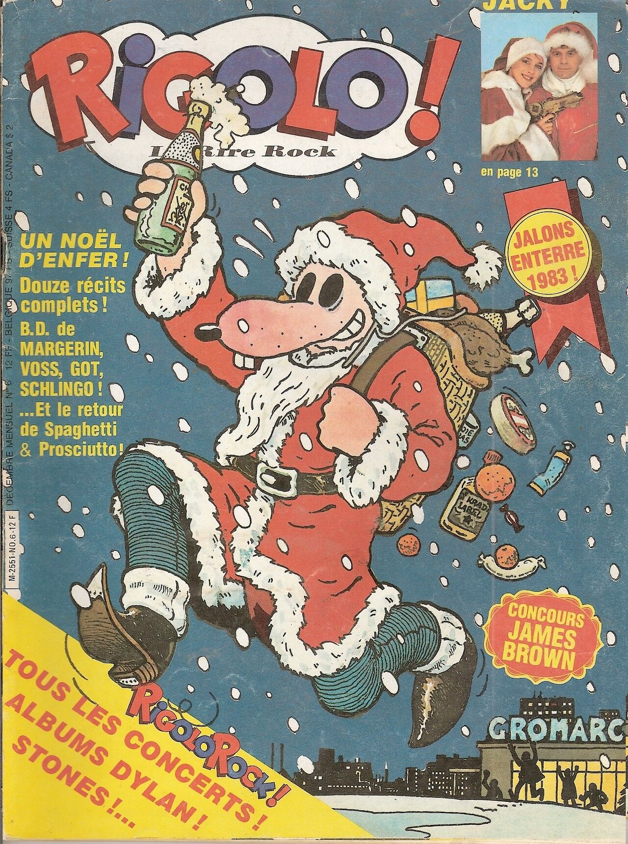 Rigolo ! 06 - Un noël d'enfer ! page 1 full