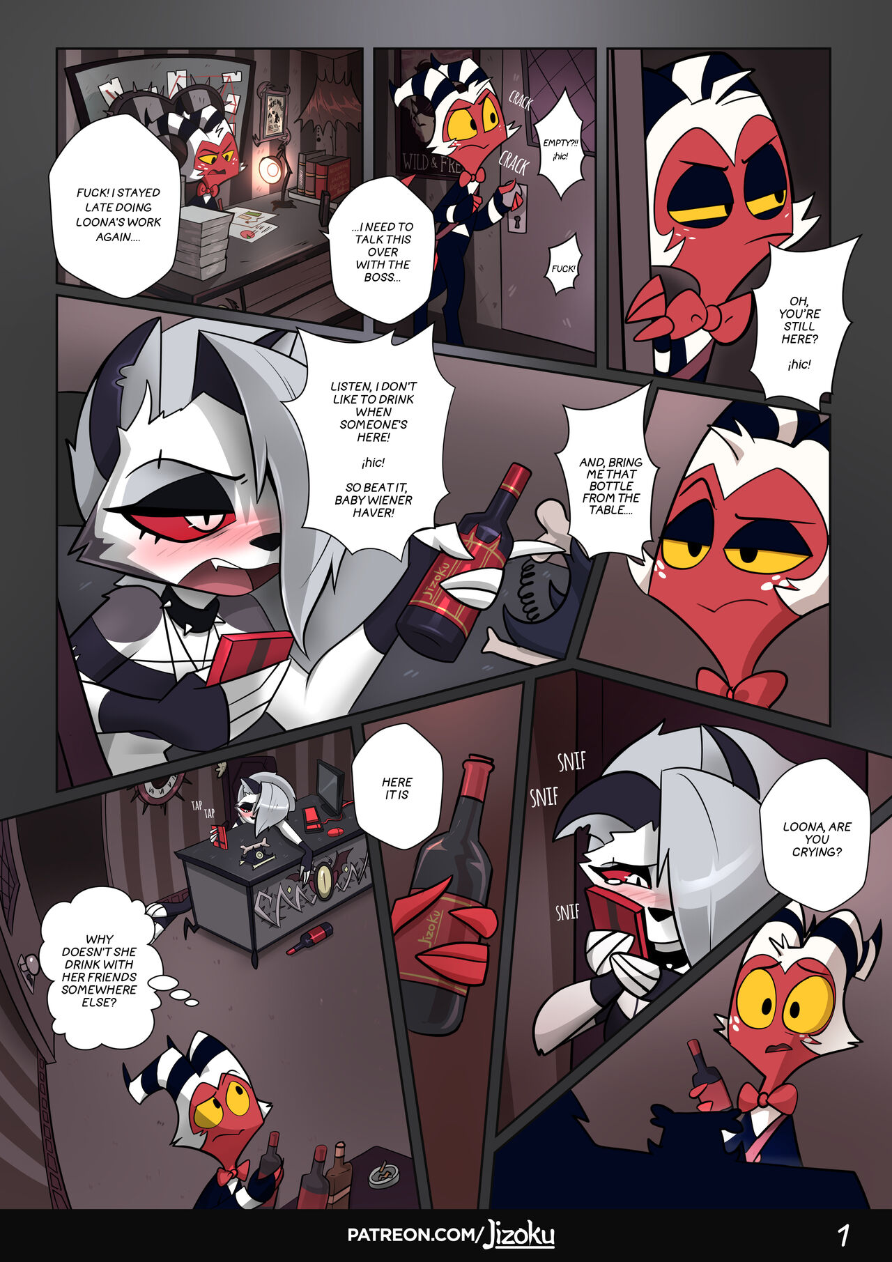 A night with Loona page 2 full