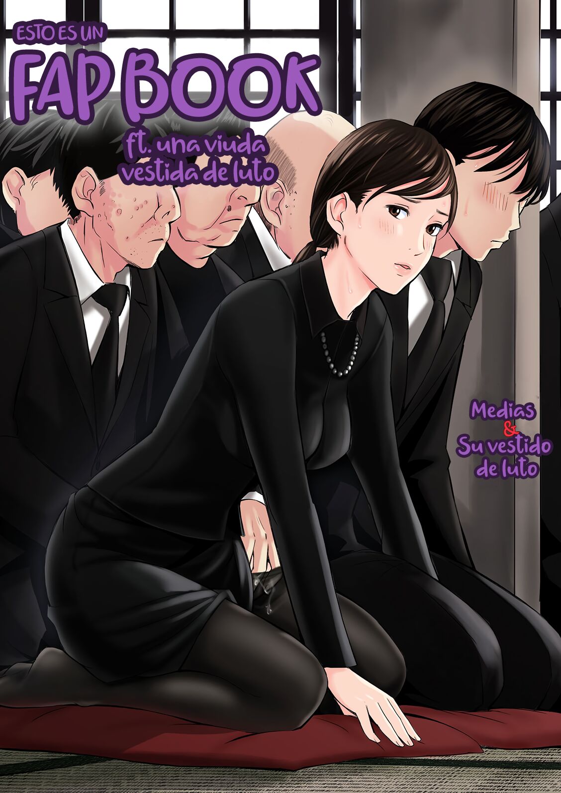 Mofuku Miboujin no Erohon desu | Esto Es Un Fap Book ft. una viuda vestida de luto page 1 full