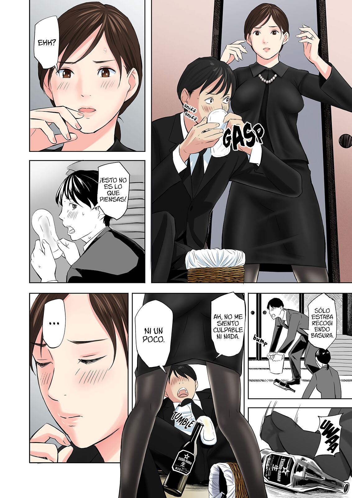 Mofuku Miboujin no Erohon desu | Esto Es Un Fap Book ft. una viuda vestida de luto page 6 full