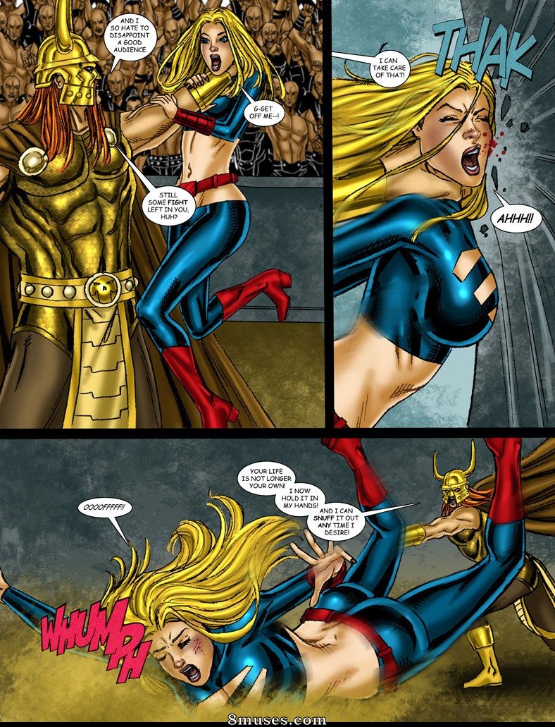 9 Superheroines Comics - 9 Superheroines vs Warlord - Part3 page 10 full