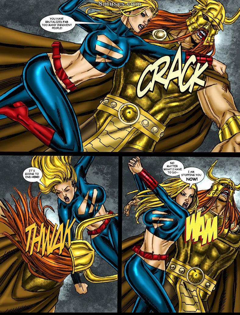 9 Superheroines Comics - 9 Superheroines vs Warlord - Part3 page 7 full