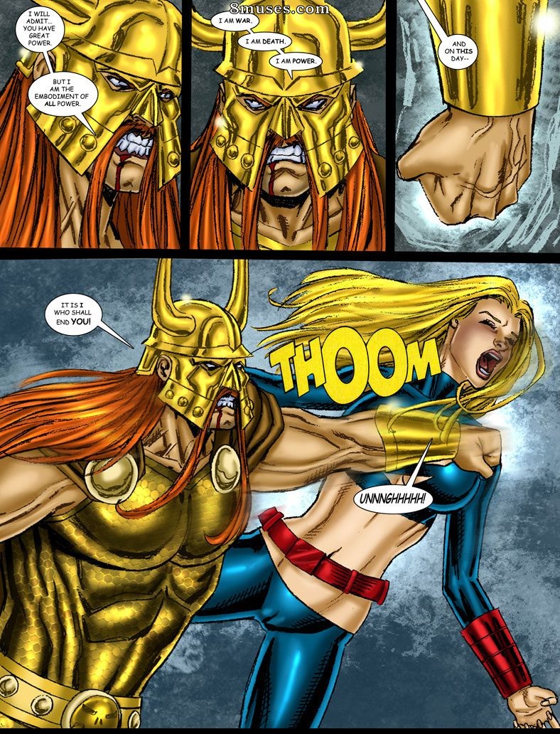9 Superheroines Comics - 9 Superheroines vs Warlord - Part3 page 8 full