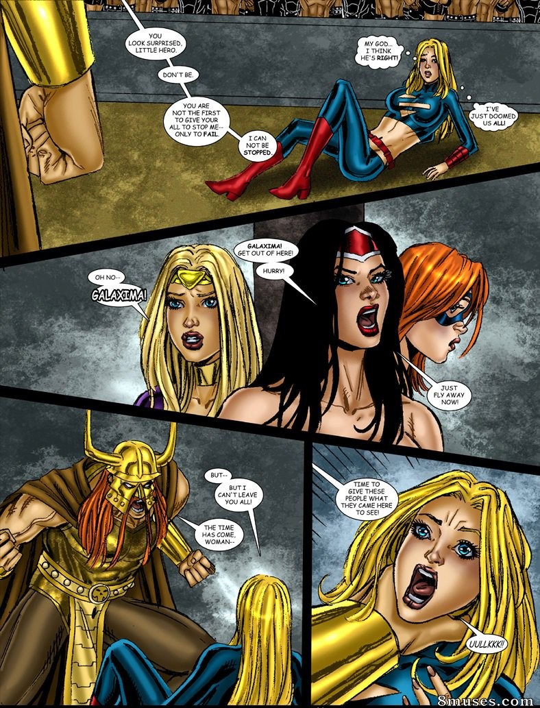 9 Superheroines Comics - 9 Superheroines vs Warlord - Part3 page 9 full