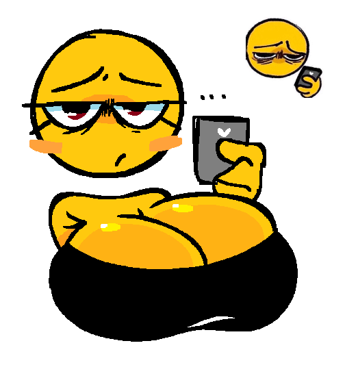 Big Boobed Emoji Girl page 1 full