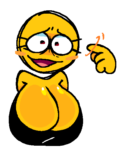 Big Boobed Emoji Girl page 2 full