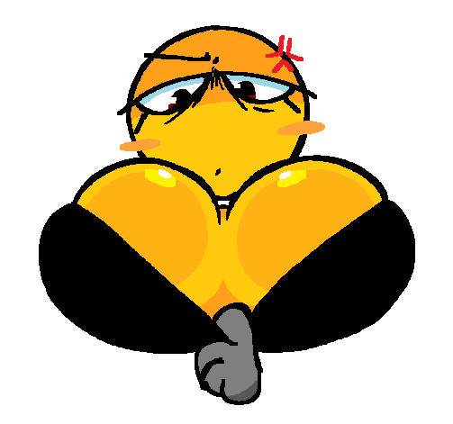 Big Boobed Emoji Girl page 4 full