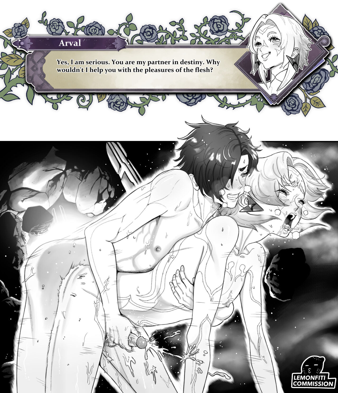 Lemonfiti Commission: Pornmetheus69's Fire Emblem Warriors: Three Lewds page 3 full