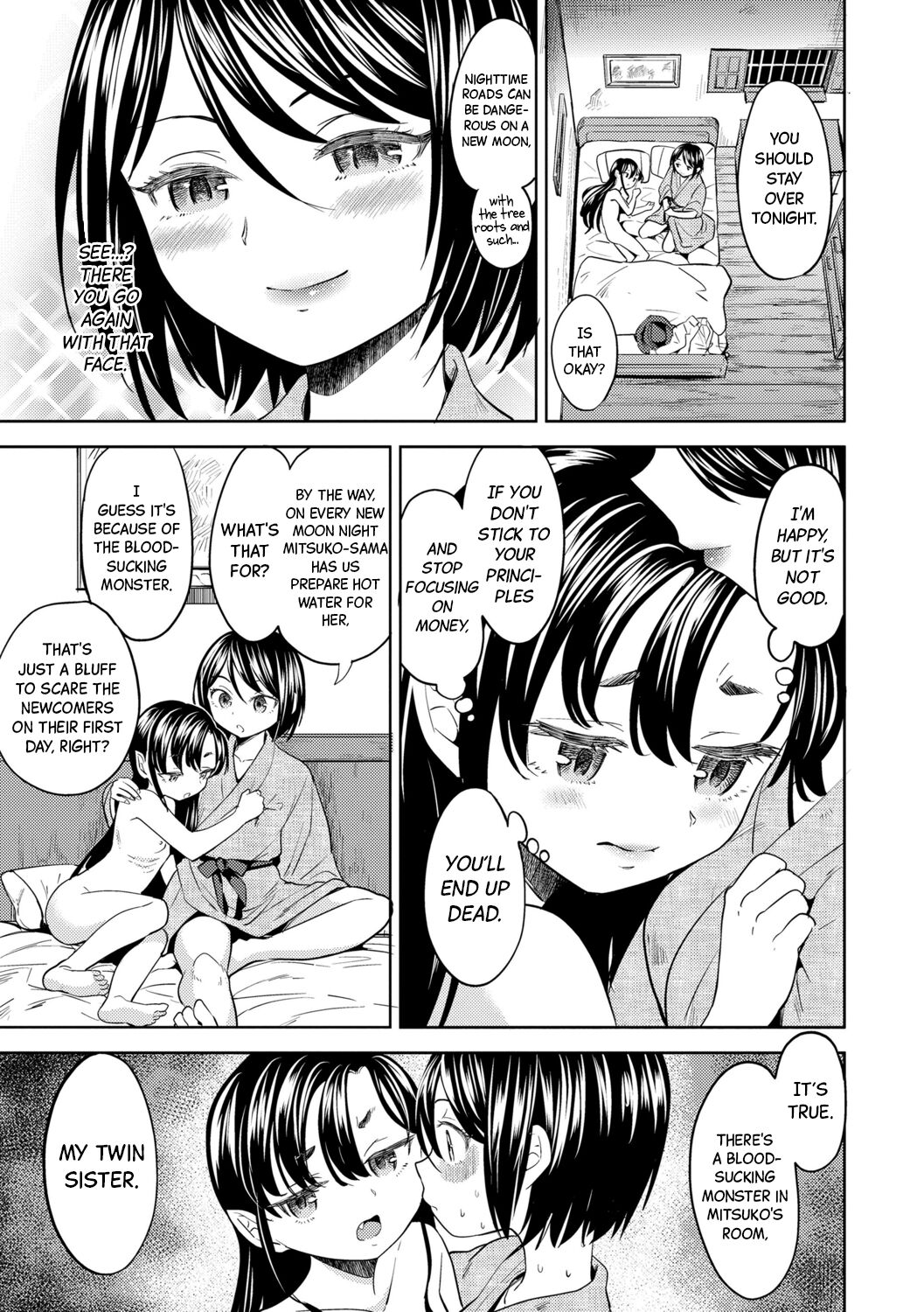 Mochizuki Ketsueki Kenkyuujo no Musume Ch.3 | The Girl from the Mochizuki Blood Science Lab Ch.3 page 5 full