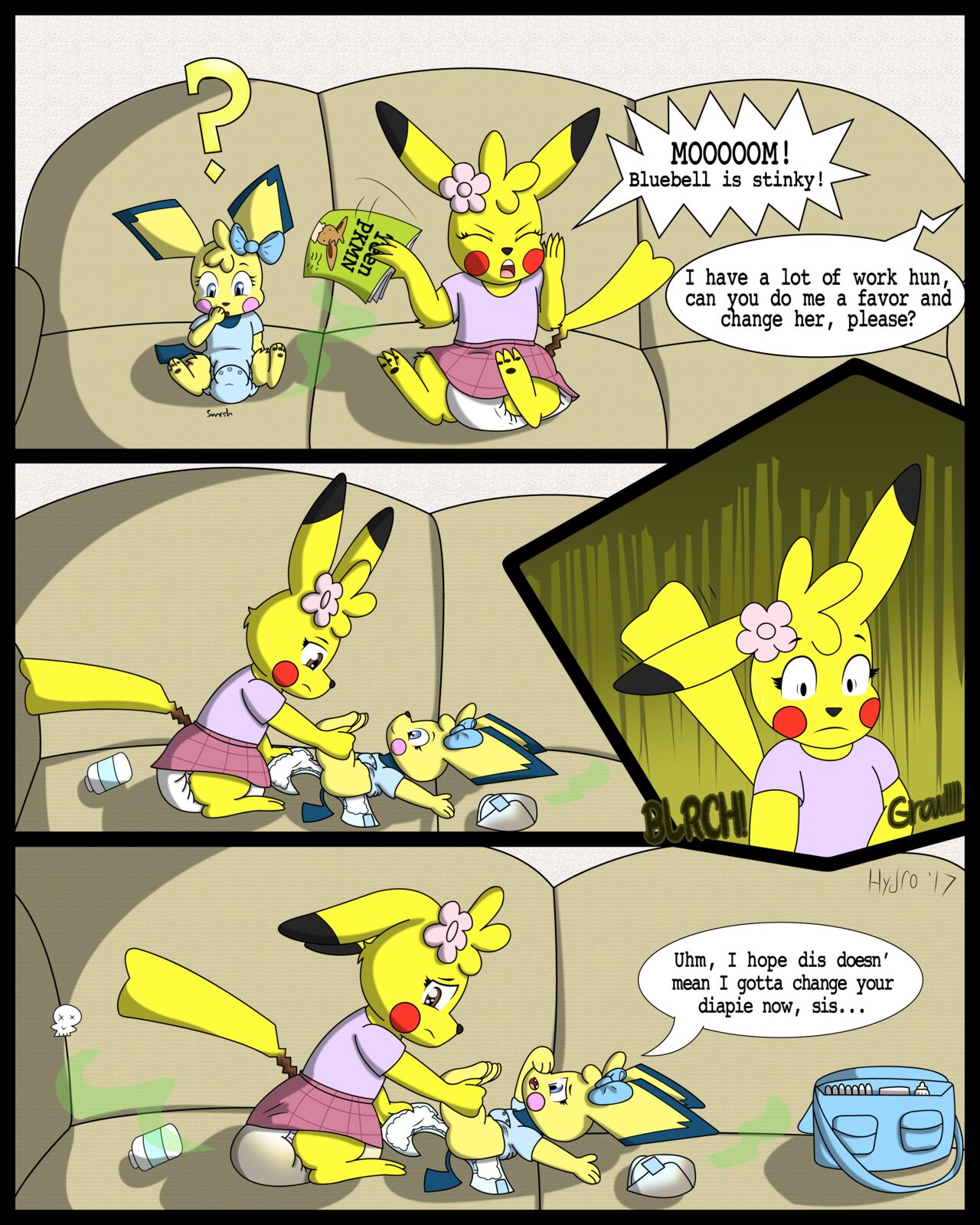 Pampered Pikachu Peony page 2 full