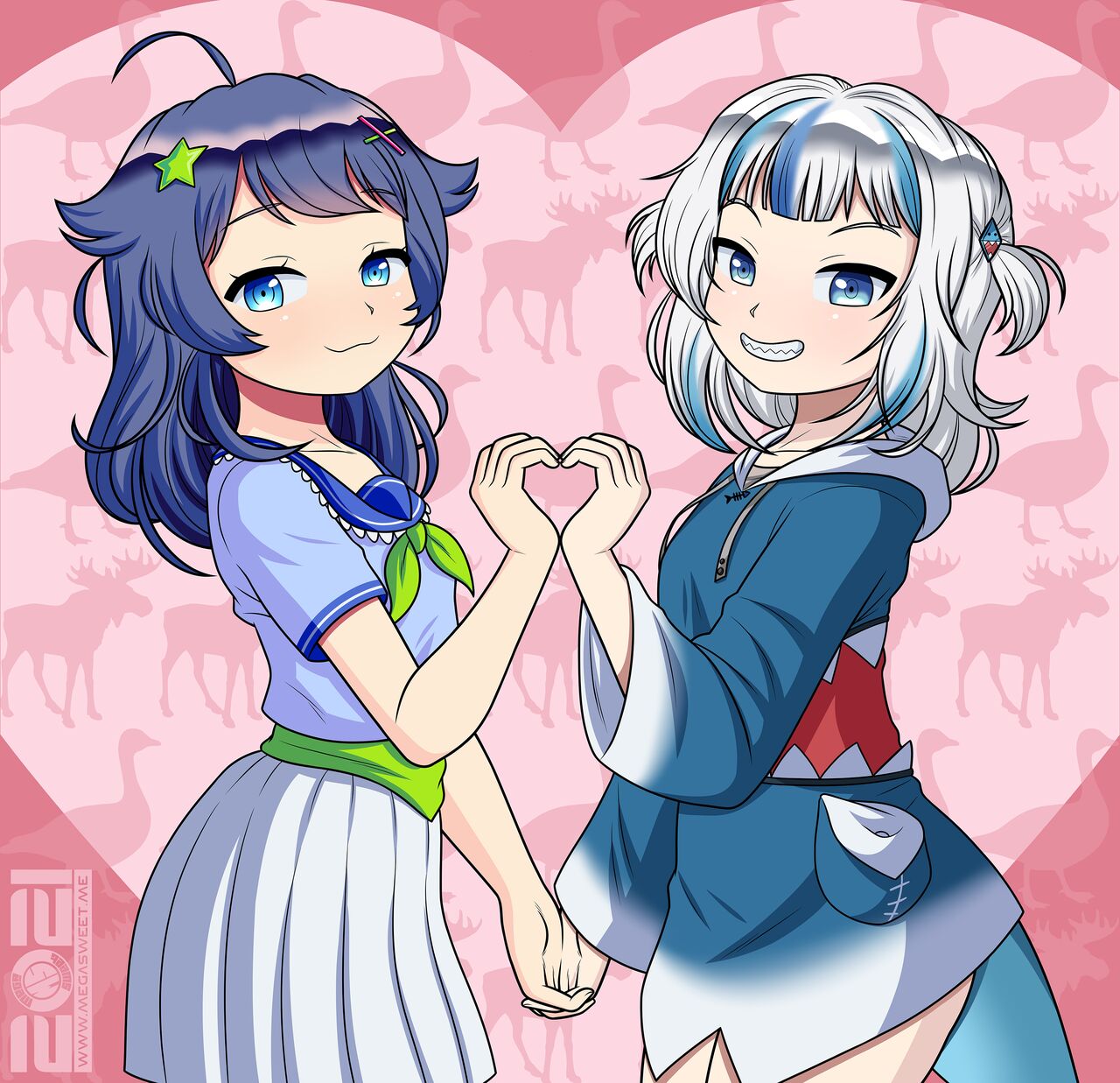 Gura x Senzawa Valentines Day page 2 full